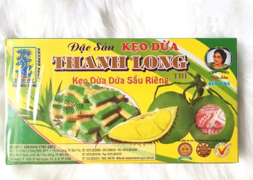 Kẹo dừa sầu riêng, kẹo dừa đậu phộng Bến Tre giá bao nhiêu 1 gói 2023?